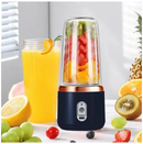 Mini Liquidificador Mixer Processador Portátil Casa Camping Carro Recarregável 2 Copos Bivolt