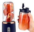 Mini Liquidificador Mixer Processador Portátil Casa Camping Carro Recarregável 2 Copos Bivolt