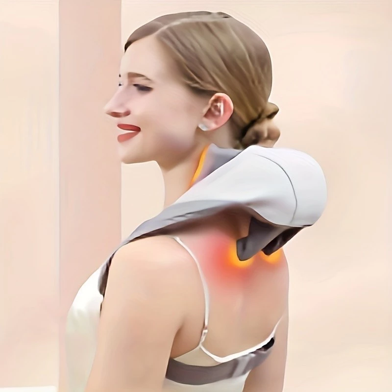 Massageador portátil de pescoço e costas - Topi Shop - Últimas unidades 🛍️