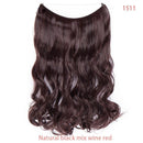 Mega Hair Invisível - Aplique de Cabelos Cacheados