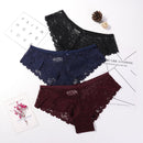 Calcinha em Renda Sexy Lace - Kit com 3 peças