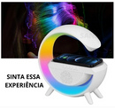 Luminária inteligente G speaker / Caixa de  Bluetooth/ com carregamento por indução