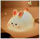 Lâmpada Noturna Big Face - Rabbit Com Sensor De Toque