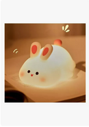 Lâmpada Noturna Big Face - Rabbit Com Sensor De Toque