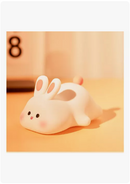 Lâmpada Noturna Big Face - Rabbit Com Sensor De Toque